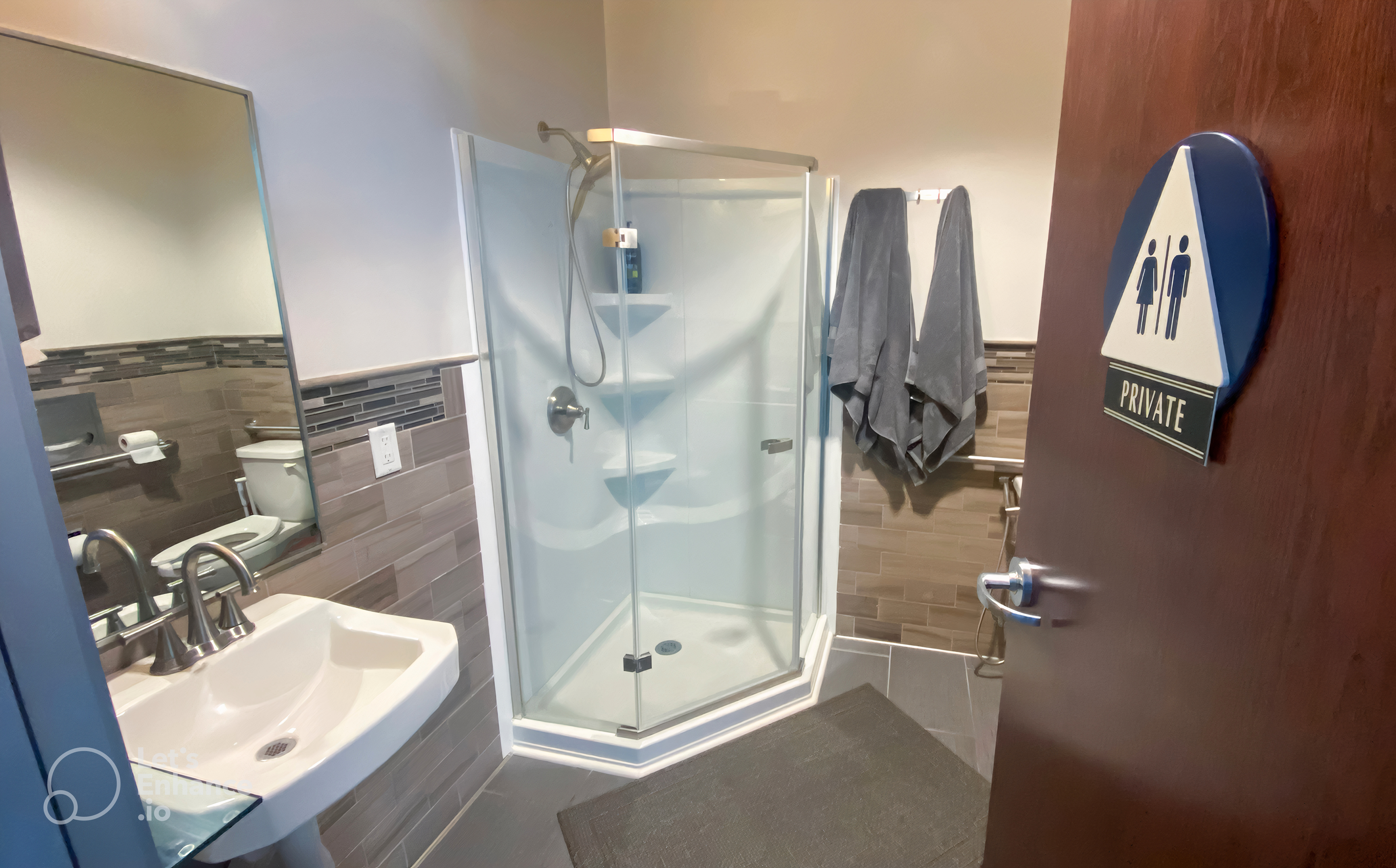 Private Bathroom with Shower